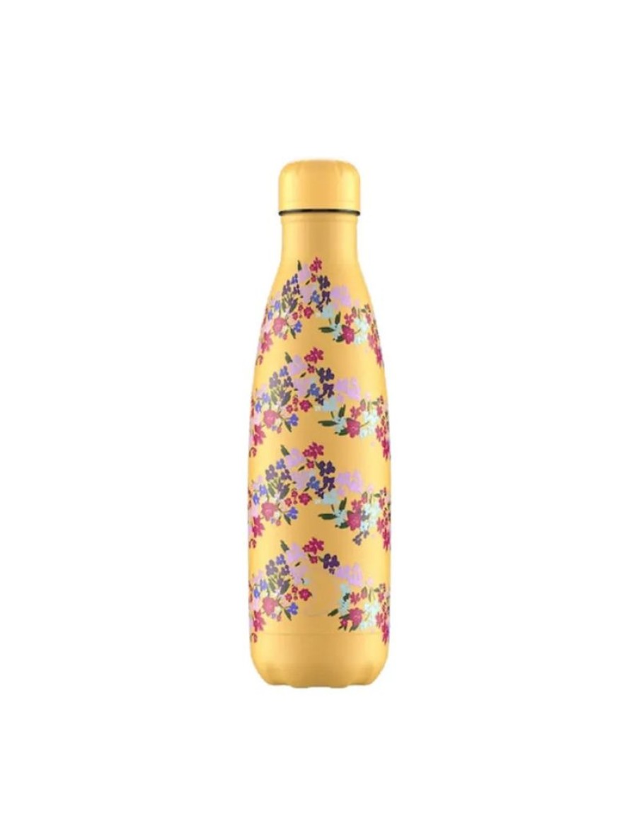 Click Cafe Borracce&Tazze Termiche E Accessori | Chilly'S Bottle 500 Ml Floral Zig Zag Ditsy