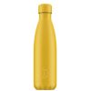 Click Cafe Borracce&Tazze Termiche E Accessori | Chilly'S Bottle Giallo Opaco Con Tappo Giallo 500 Ml