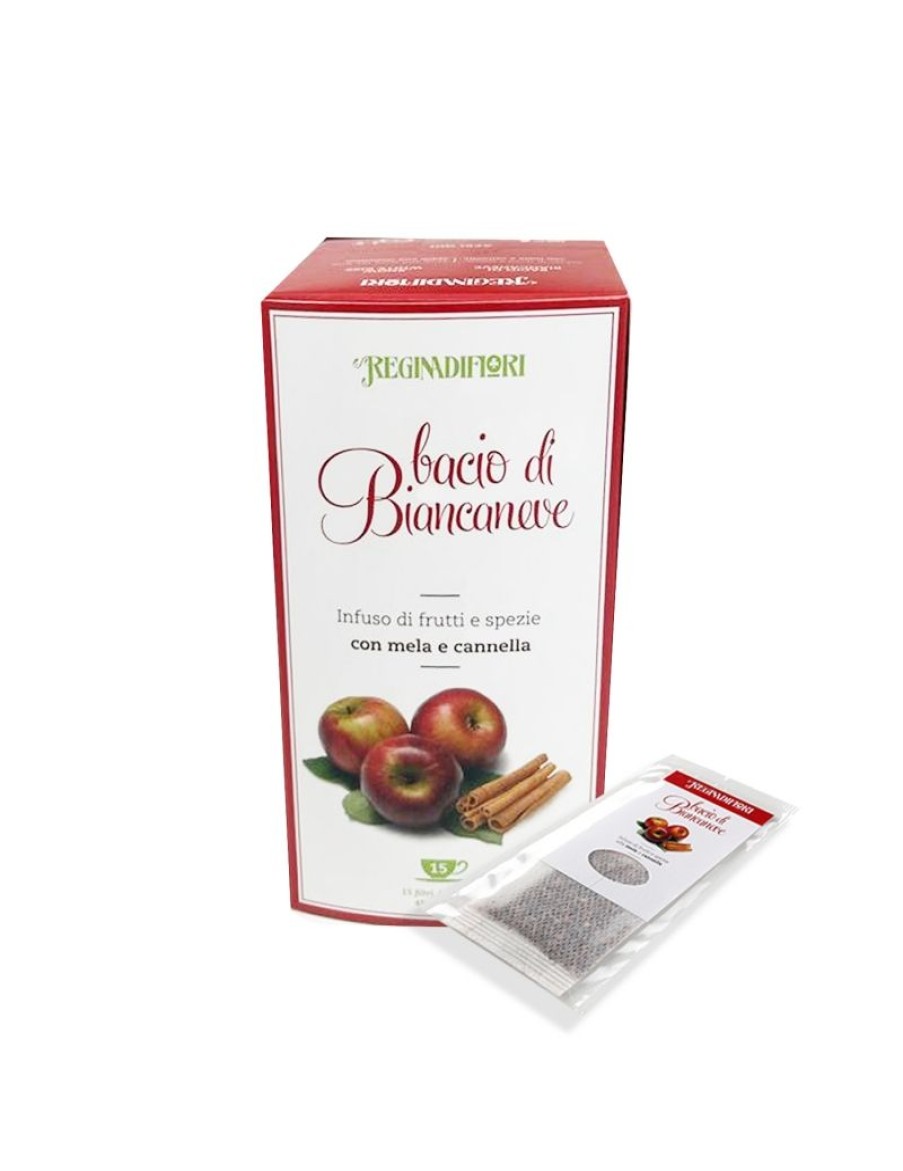 Click Cafe Te E Tisane Regina Di Fiori E Mlesna | Bacio Di Biancaneve Mela E Cannella 15Pz