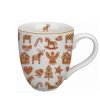 Click Cafe Tazze Da Te E Teiere | Mug Classica Christmas Collection Gingerbread Bianco