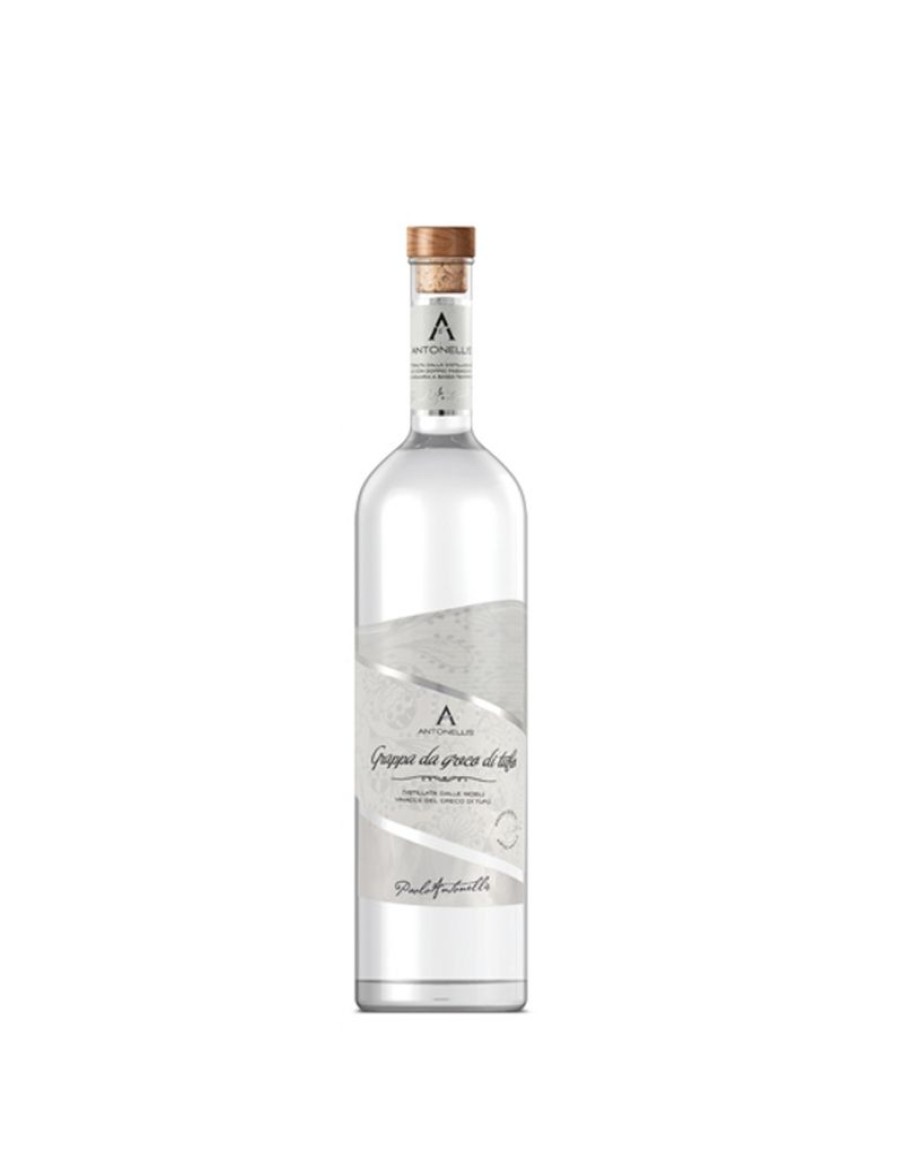 Click Cafe Liquori Artigianali | Antonellis Grappa Di Greco Di Tufo Bianca 70 Cl 40%