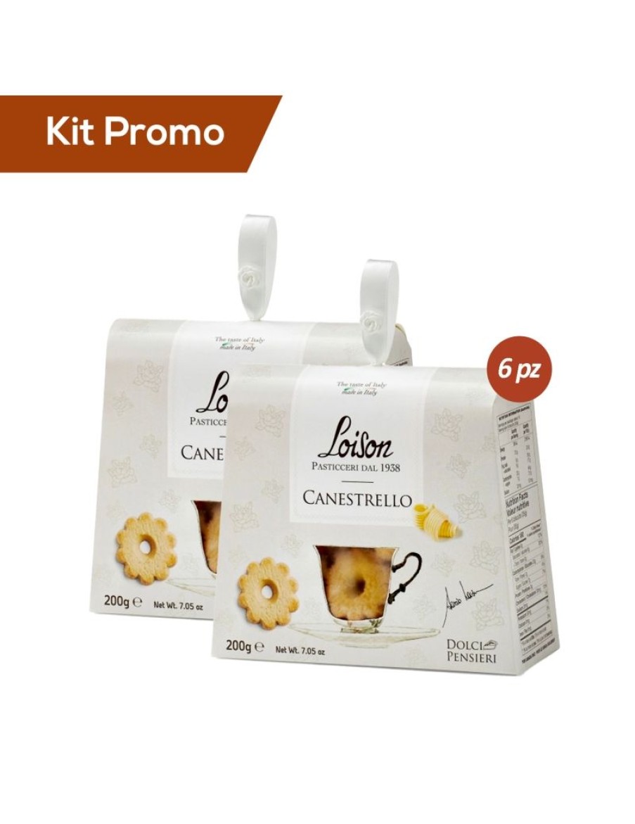 Click Cafe Biscotti Artigianali | Box 6 Astucci Biscotti Da Te Canestrelli