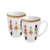 Click Cafe Tazzine Da Caffe E Tazze Mug | Coppia Mugs Chistmas Collection Nutcrackers & Ballerina 380 Ml