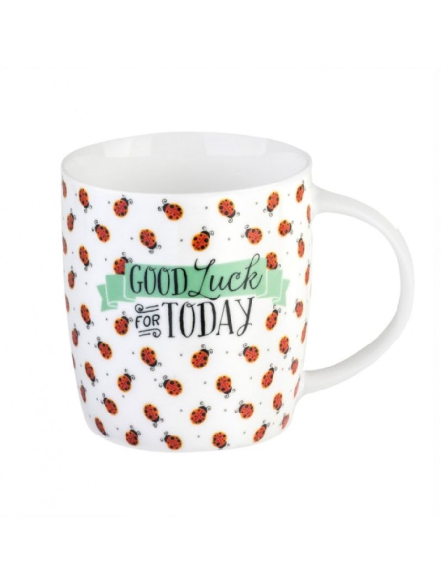 Click Cafe Tazzine Da Caffe E Tazze Mug | Mug Buongiorno Coccinelle 350 Ml Bon China