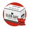 Click Cafe Capsule Compatibili Fior Fiore* Lui Martello | 100 Capsule Intenso Aroma Vero - Lui Click Cafe'