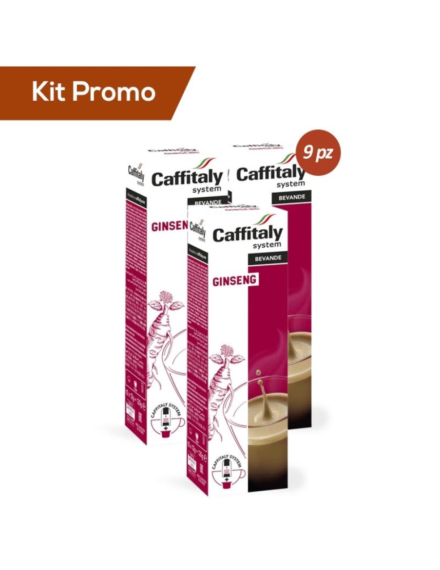 Click Cafe Capsule Caffitaly* Originali | Box 90 Capsule Al Ginseng Caffitaly