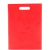 Click Cafe Carta Regalo E Biglietti Auguri | Confezione 10 Pz Shopper 30X45 Tnt Manico Fustellato Rosso Lavabile