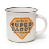 Click Cafe Tazzine Da Caffe E Tazze Mug | Tazza Cappuccino Legami "Super Daddy" 350 Ml