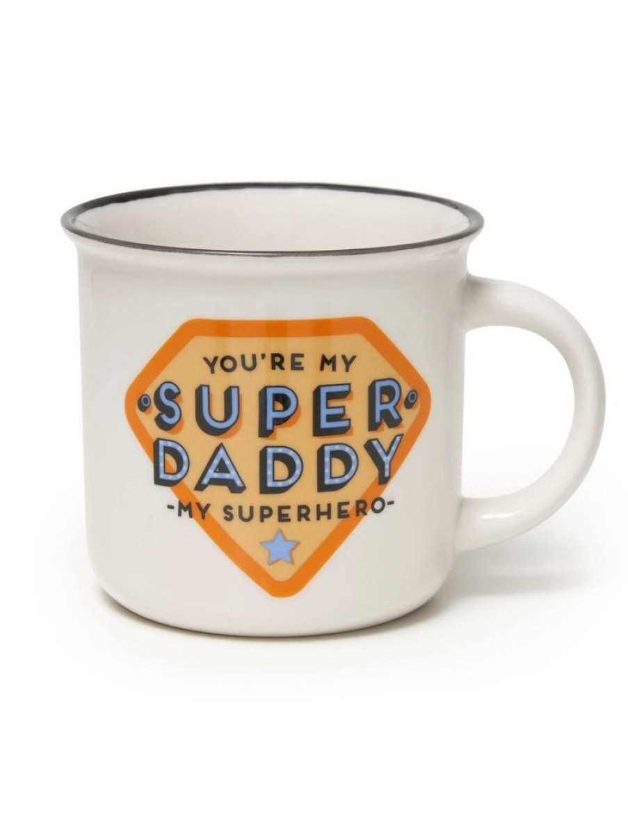 Click Cafe Tazzine Da Caffe E Tazze Mug | Tazza Cappuccino Legami "Super Daddy" 350 Ml