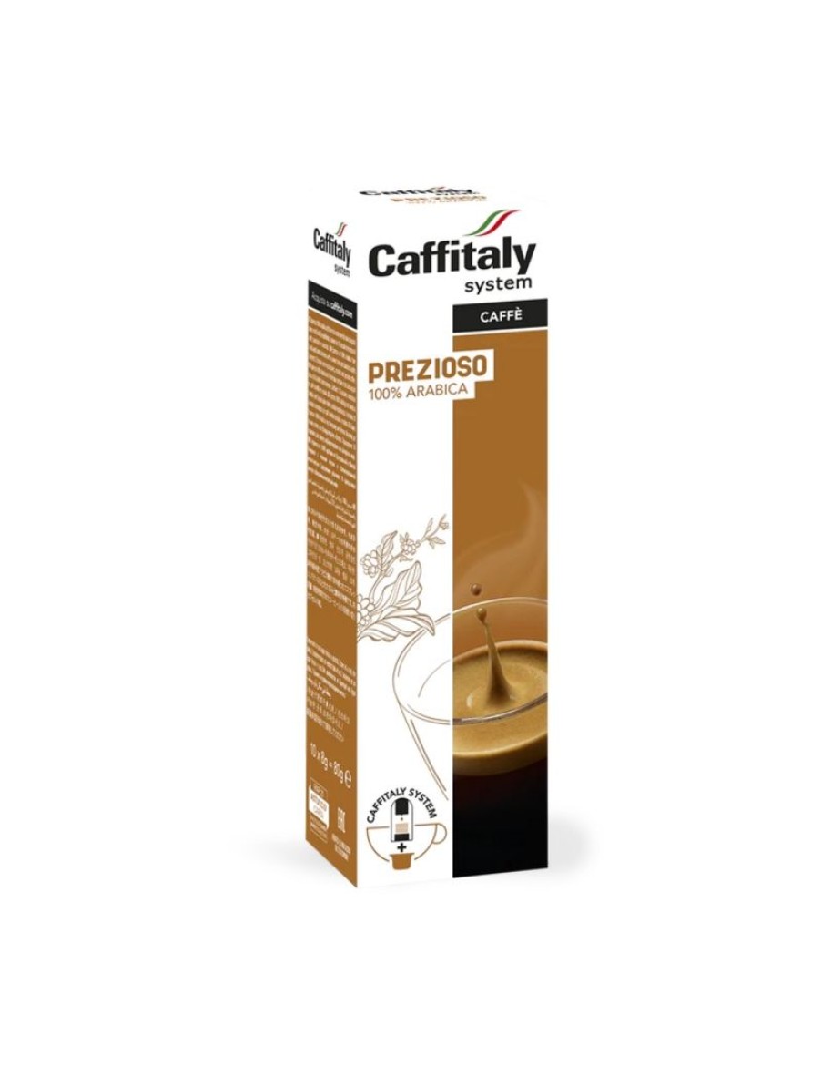 Click Cafe Capsule Caffitaly* Originali | 10 Capsule Prezioso 100% Arabica Ecaffe