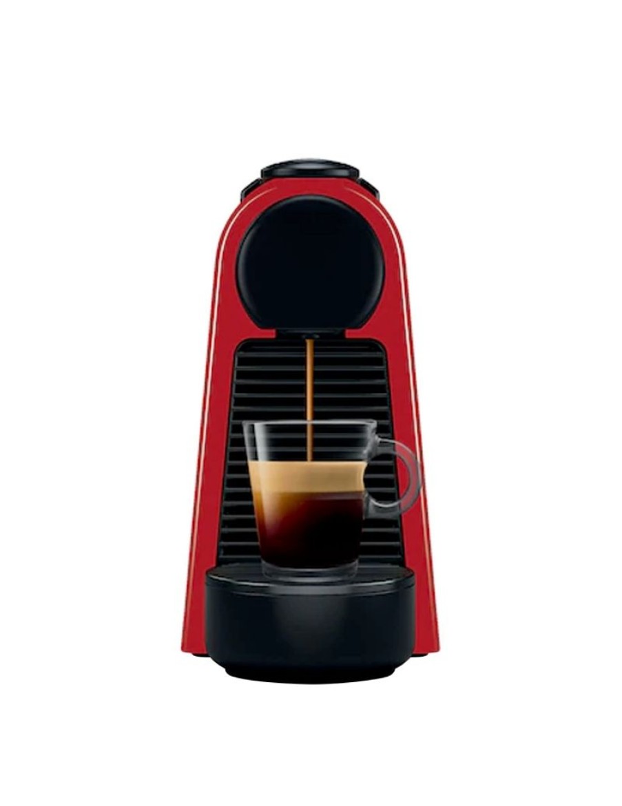 Click Cafe Macchinette Per Caffe In Capsule | Macchina Da Caffe Nespresso Essenza Mini Rossa