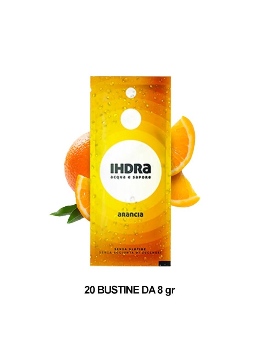 Click Cafe Bevande Energetiche | Ihdra Acqua E Sapore Gusto Arancia Box 20 Bustine Da 8 Gr