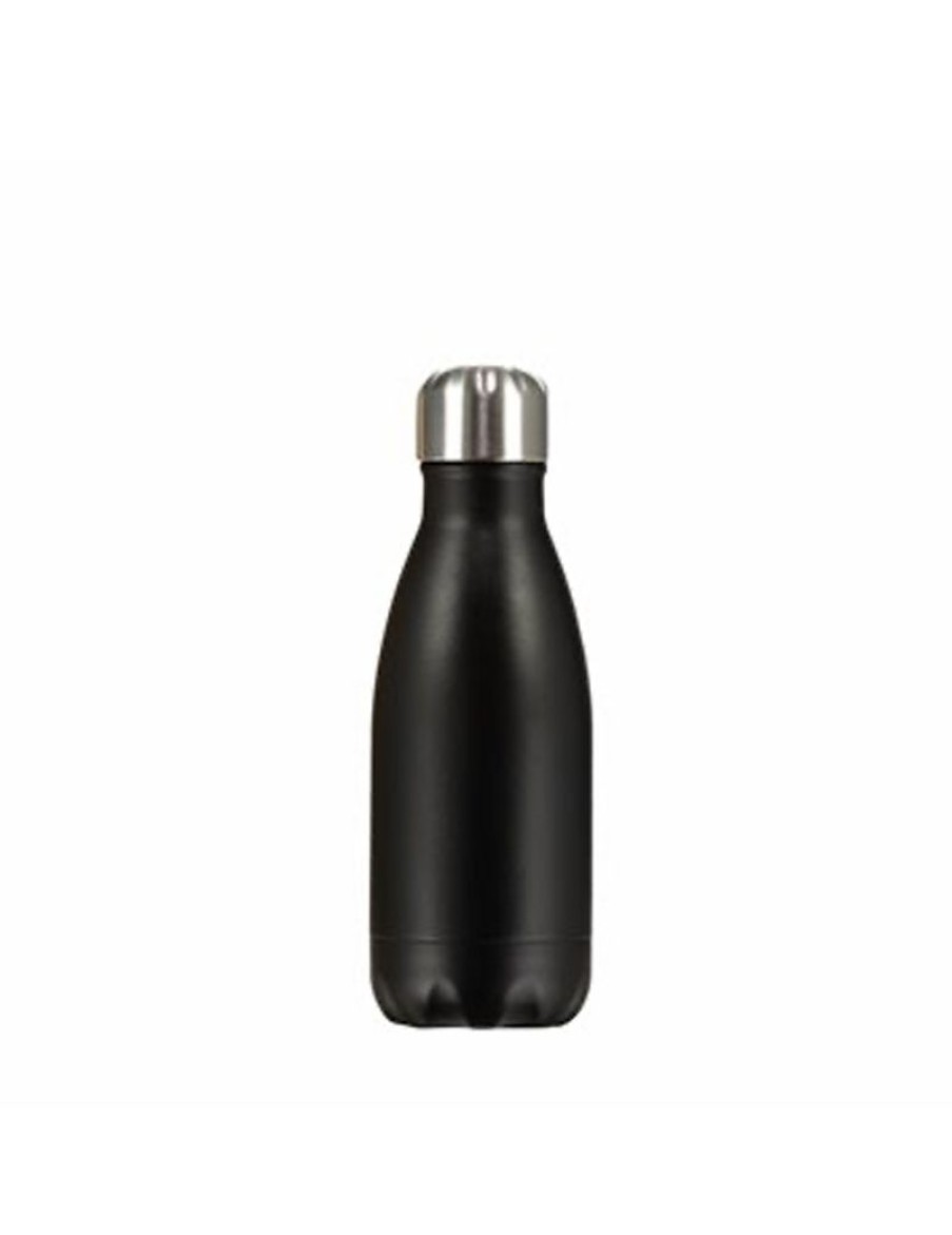 Click Cafe Borracce&Tazze Termiche E Accessori | Chilly'S Bottle Bottiglia Nero Opaco 260 Ml