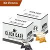 Click Cafe Capsule Compatibili Nespresso | Box 200 Capsule Nespresso Miscela Delicato E Forte