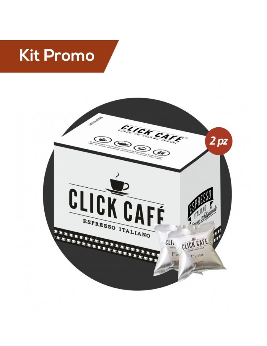 Click Cafe Capsule Compatibili Lavazza* Blue | Box 150 Capsule Miscela Forte, Compatibile Lavazza Blue