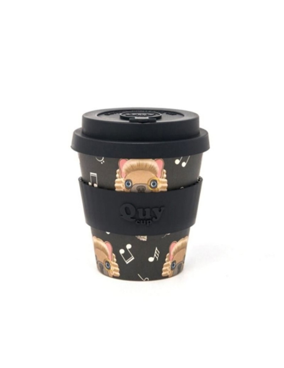 Click Cafe Quy Cup | Bicchiere Cappuccino In Bambu Mozart 230 Ml Quy Cup