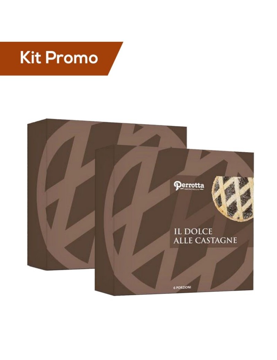 Click Cafe Biscotti Artigianali | Kit 2 Box Di Dolce Alle Castagne