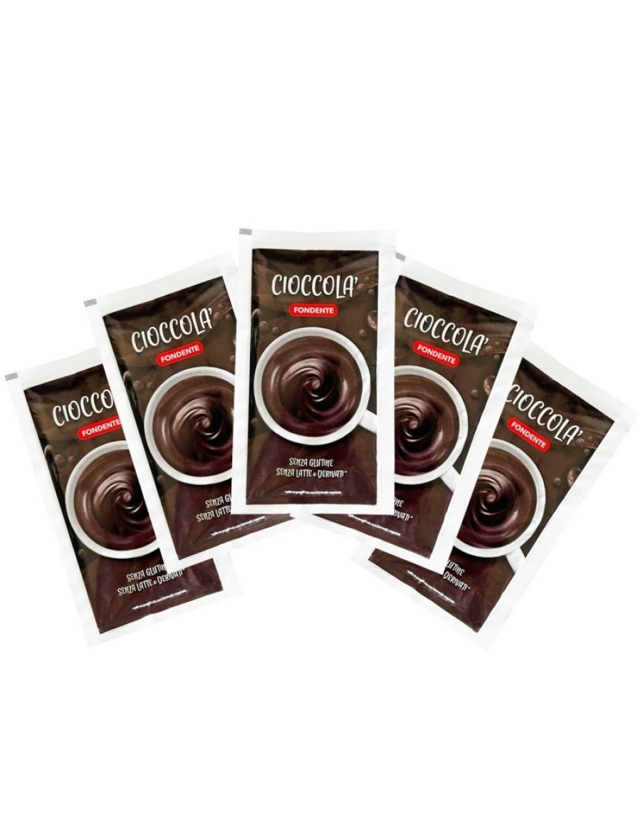 Click Cafe Gluten Free | Box 5 Bustine Di Cioccolato Fondente Solubile