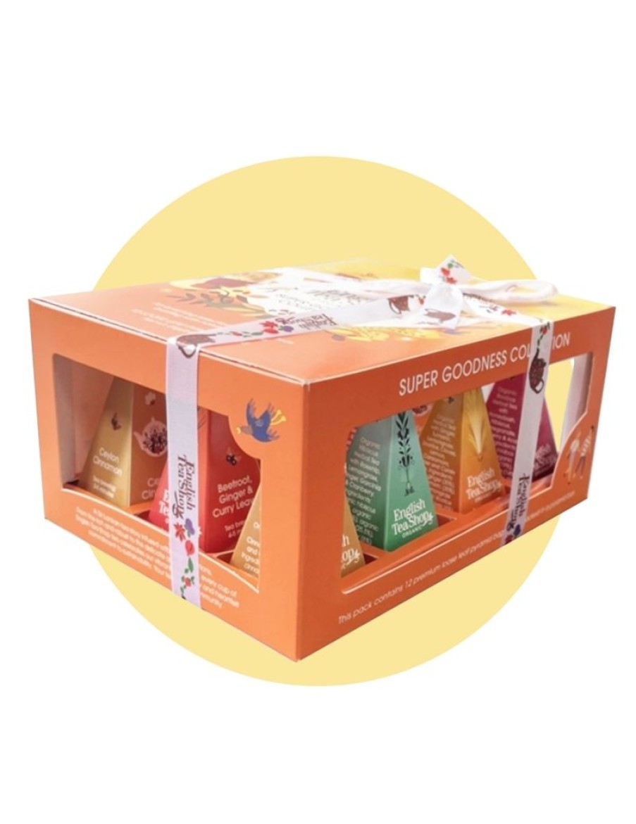 Click Cafe Te E Tisane English Tea Shop | English Tea Shop Super Goodness Collection Bio Box 12 Piramidi