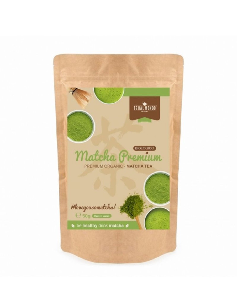 Click Cafe Te Matcha E Accessori | Matcha Premium Biologico Te Dal Mondo 50 Gr