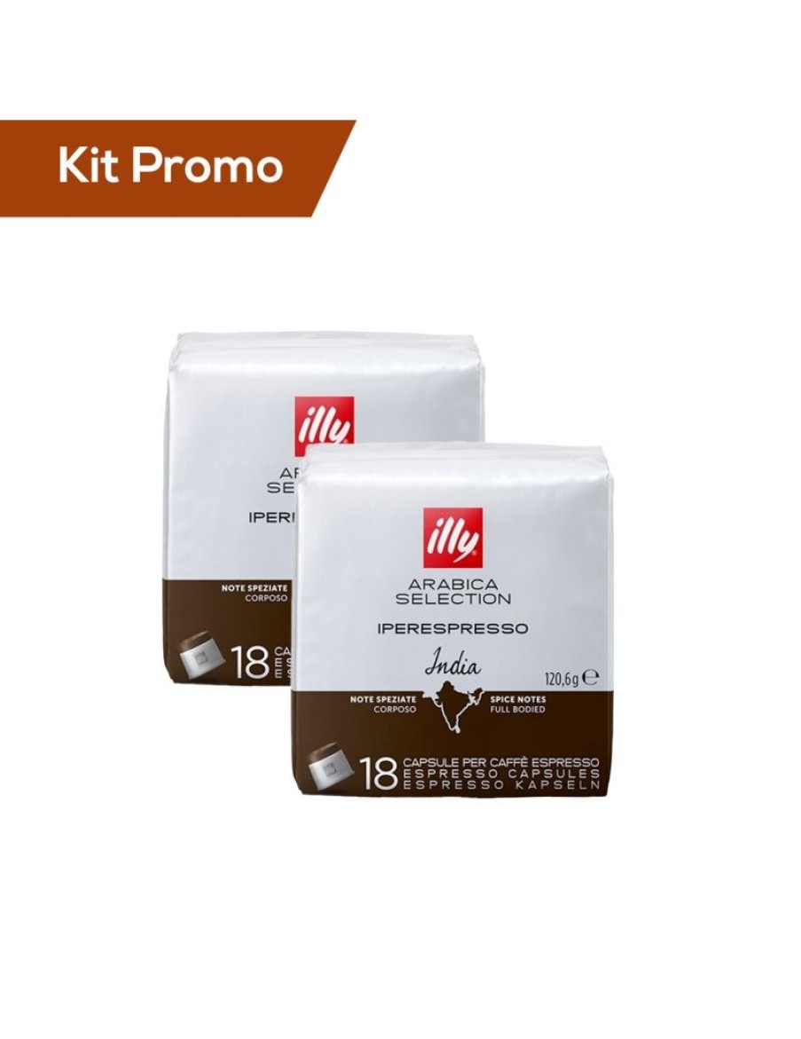 Click Cafe Illy Iperespresso | Kit 2 Pacchi Di Capsule Di Caffe Originali Illy* Iperespresso, India