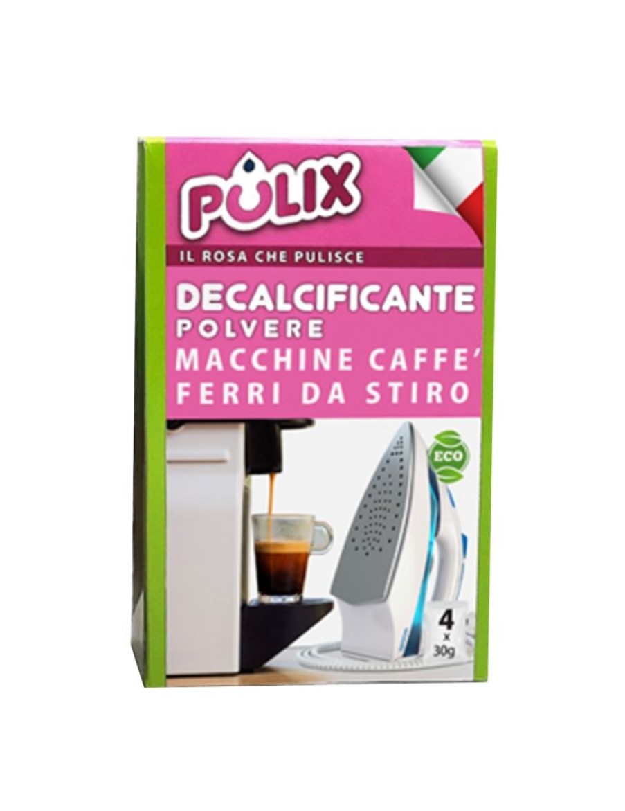 Click Cafe Manutenzione E Pulizia Macchinette | Pulix Decalcificante - 4 Bustine Da 30 Gr