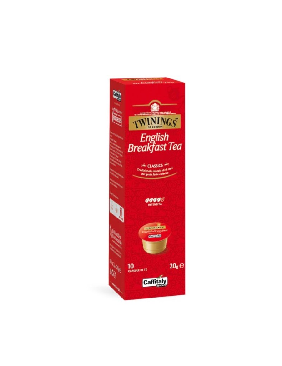 Click Cafe Capsule Caffitaly* Originali | Twinings English Breakfast Te' Nero Gusto Forte E Deciso