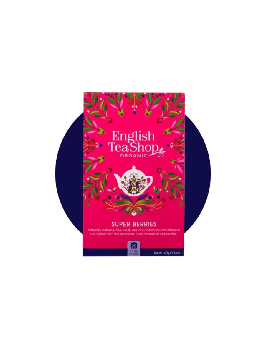 Click Cafe English Tea Shop E Terre Doc | English Tea Shop 20 Filtri Tisana Frutti Rossi Bio