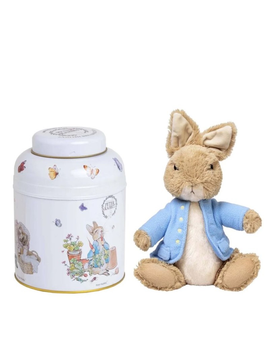 Click Cafe New English Teas | Gift Box Latta Peter Rabbitcon Peluche 80 Filtri English Breakfast