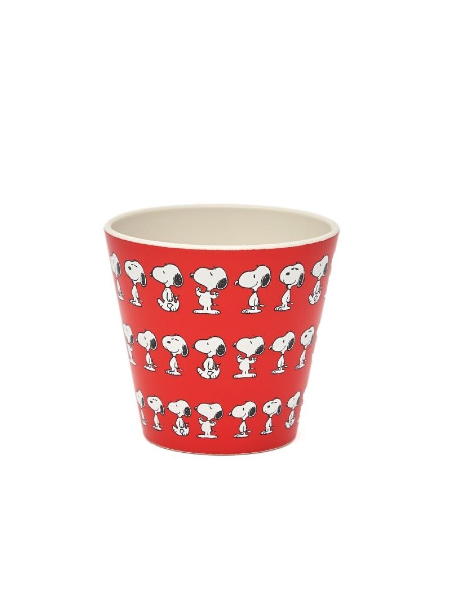 Click Cafe Quy Cup | Bicchierino Da Caffe Quy Cup Snoopy Red - R Pet - 90 Ml