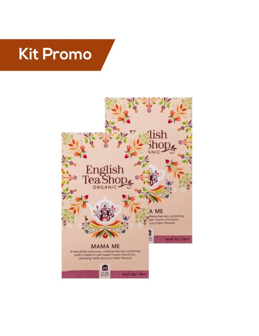 Click Cafe English Tea Shop E Terre Doc | Kit 2 Pacchi Di English Tea Shop Tisana Camomilla, Ortica E Finocchio Bio