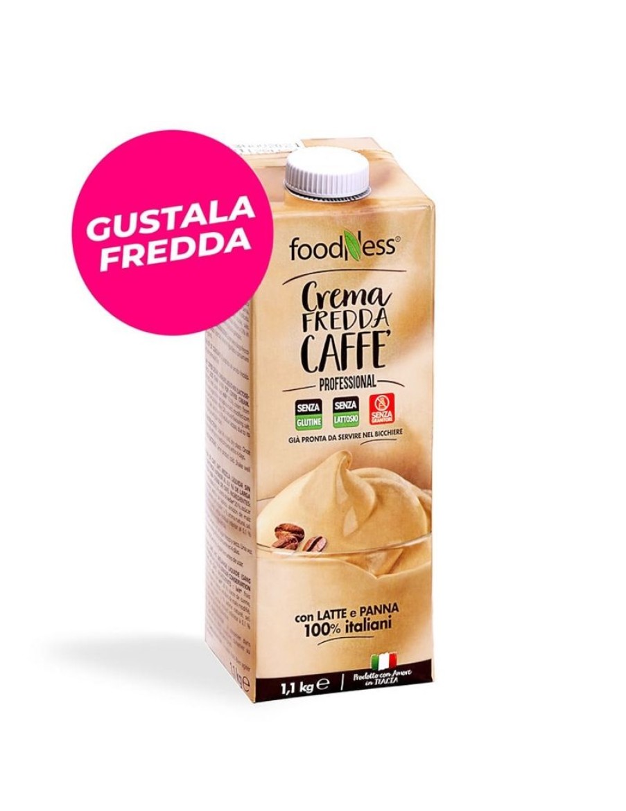 Click Cafe Caffe In Grani Macinato E Solubile | Crema Caffe Brik Da 1 Litro Foodness Senza Glutine E Senza Lattosio