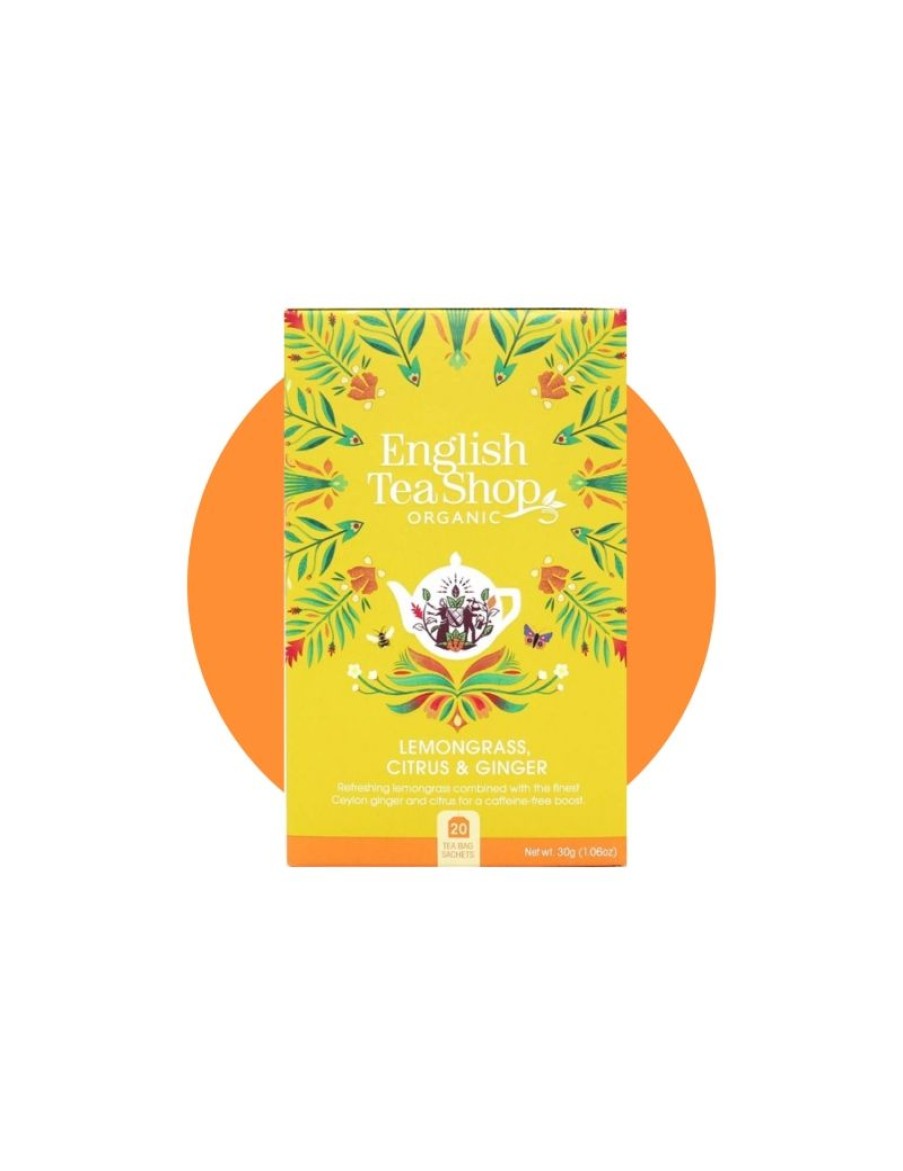 Click Cafe English Tea Shop E Terre Doc | English Tea Shop 20 Filtri Tisana Limone E Zenzero Bio