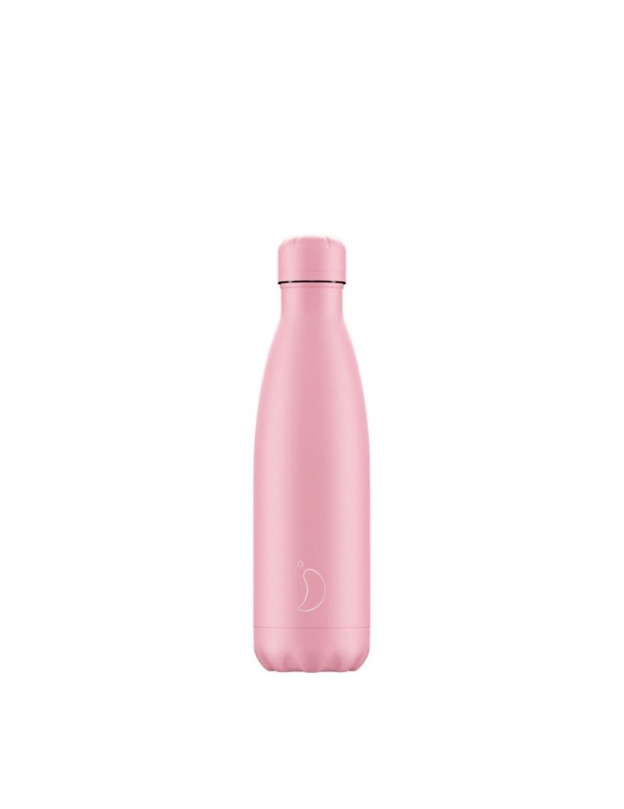 Click Cafe Borracce&Tazze Termiche E Accessori | Chilly'S Bottle 260 Ml Rosapastello Con Tappo Rosa