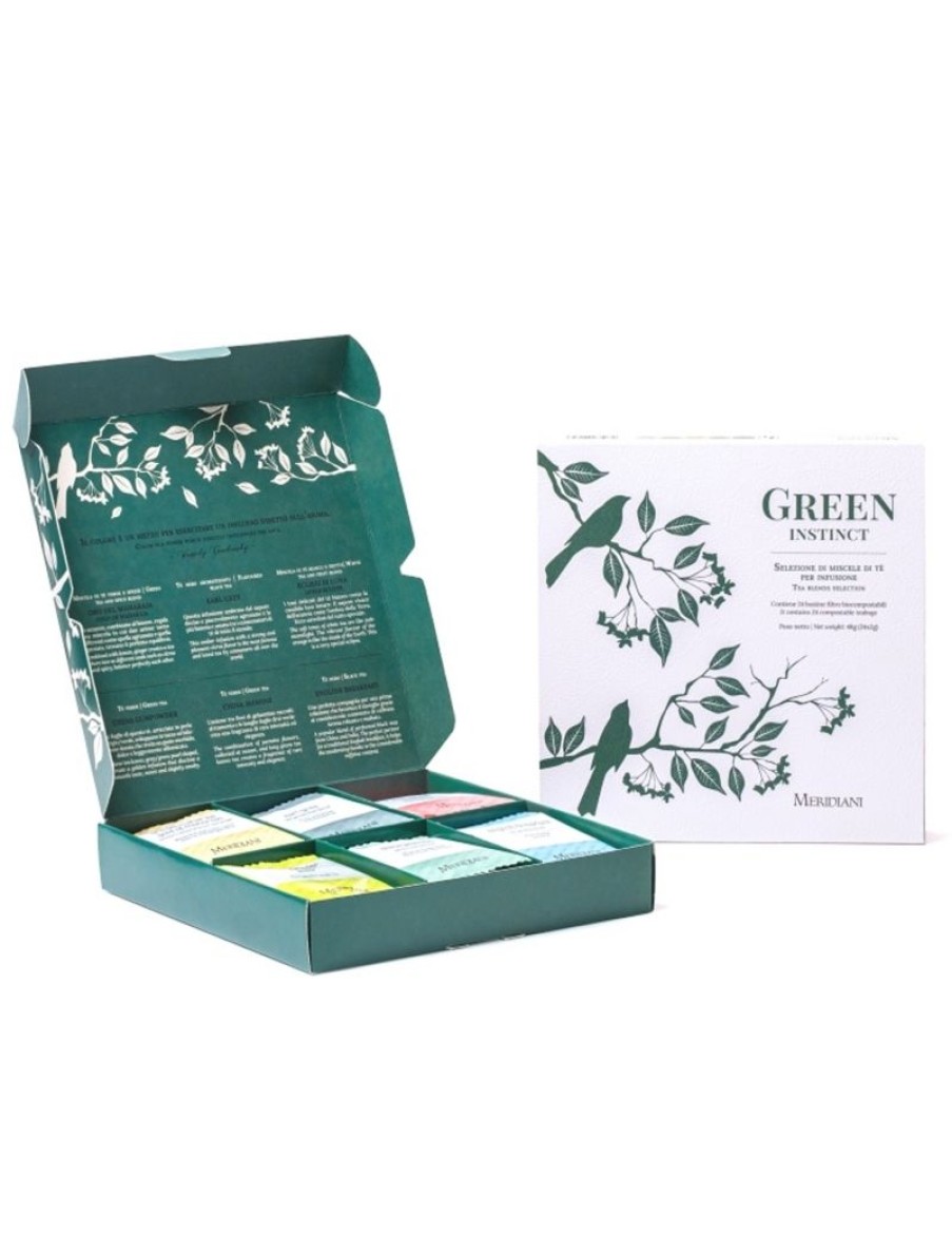 Click Cafe Te E Tisane Meridiani | Gift Box 24 Filtri Biocompostabili Meridiani "Green Instinct"