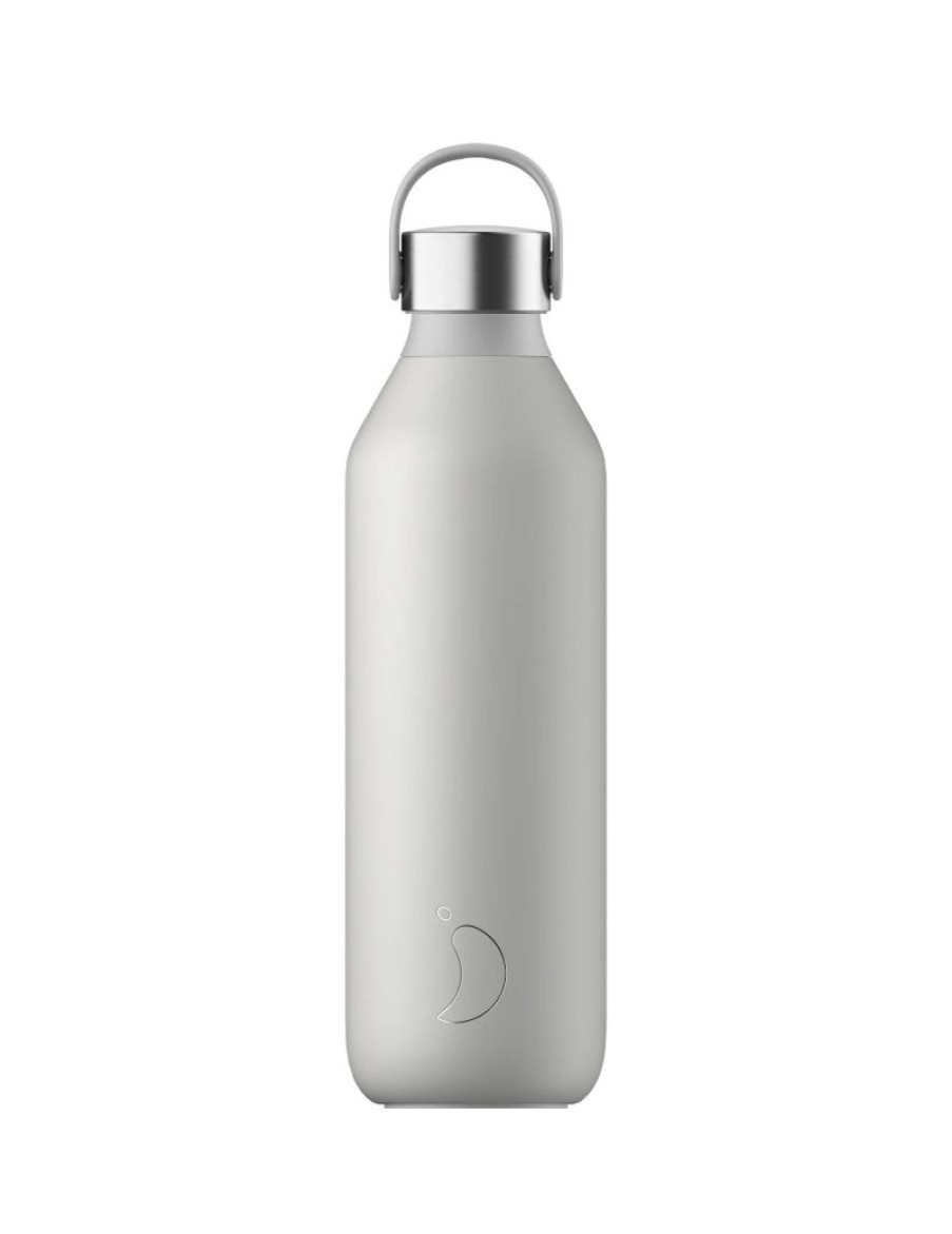 Click Cafe Borracce&Tazze Termiche E Accessori | Chilly'S Bottle Serie 2 Grigio Chiaro 1000 Ml