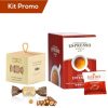 Click Cafe Cialde Caffe | Kit 30 Cialde Di Caffe Intenso Con Cioccolatini Alla Gianduja Con Nocciole