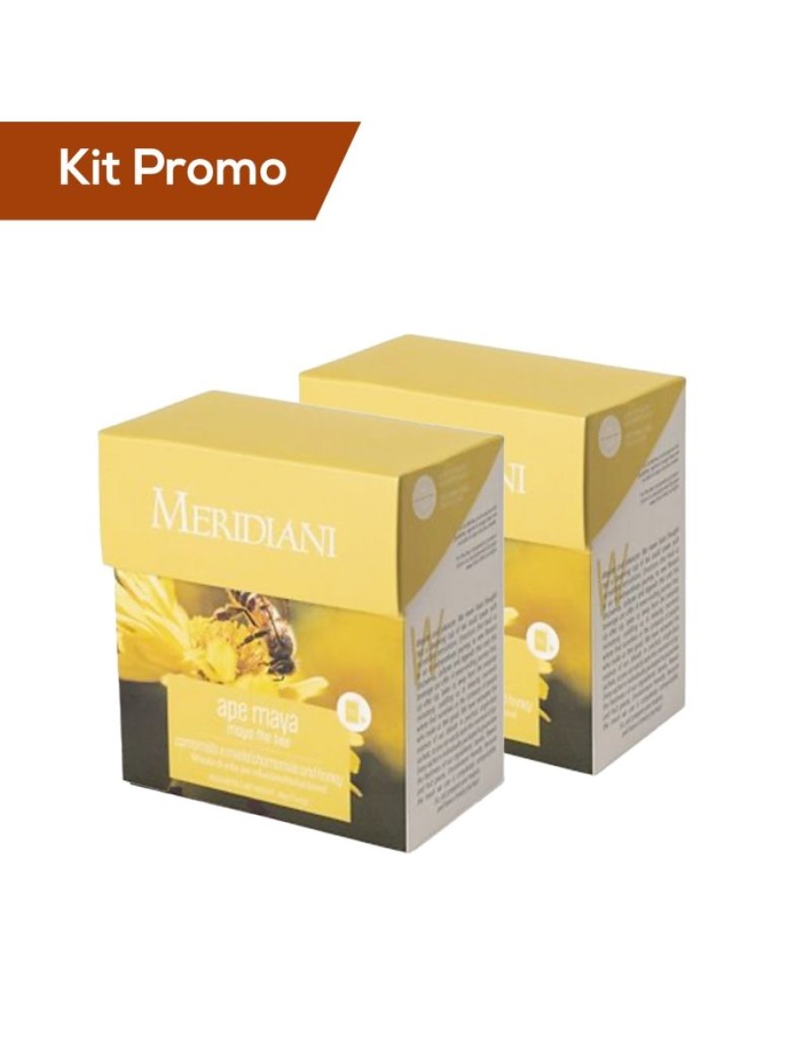 Click Cafe Te E Tisane Meridiani | Box 2 Astucci Tisana Camomilla E Miele