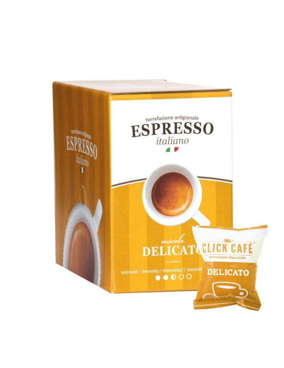 Click Cafe Capsule Compatibili Espresso Point | 30 Capsule Espresso Point Miscela Delicato