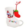 Click Cafe Tazze Da Te E Teiere | Mug Merry Christmas Con Filtro E Piattino In Gift Box