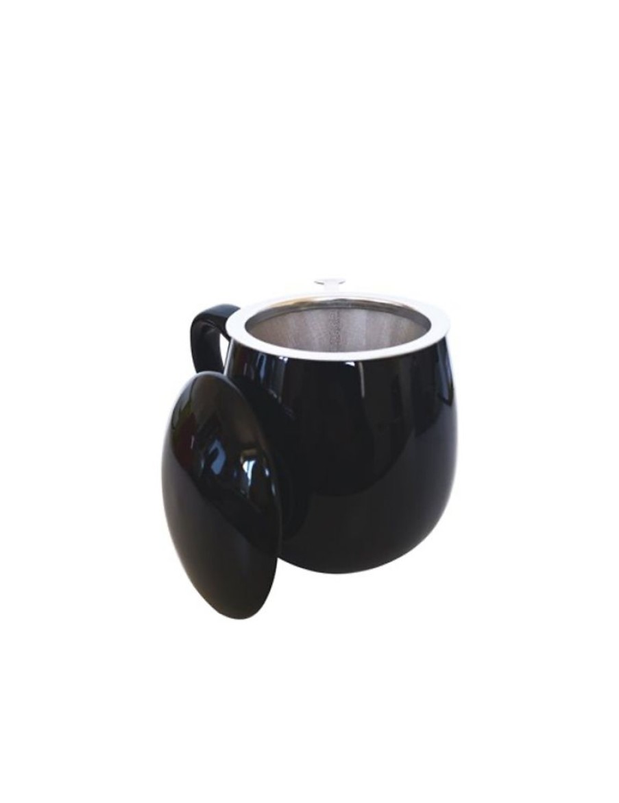 Click Cafe Tazze Da Te E Teiere | Tazza Da Te Con Filtro Nera 0.35L