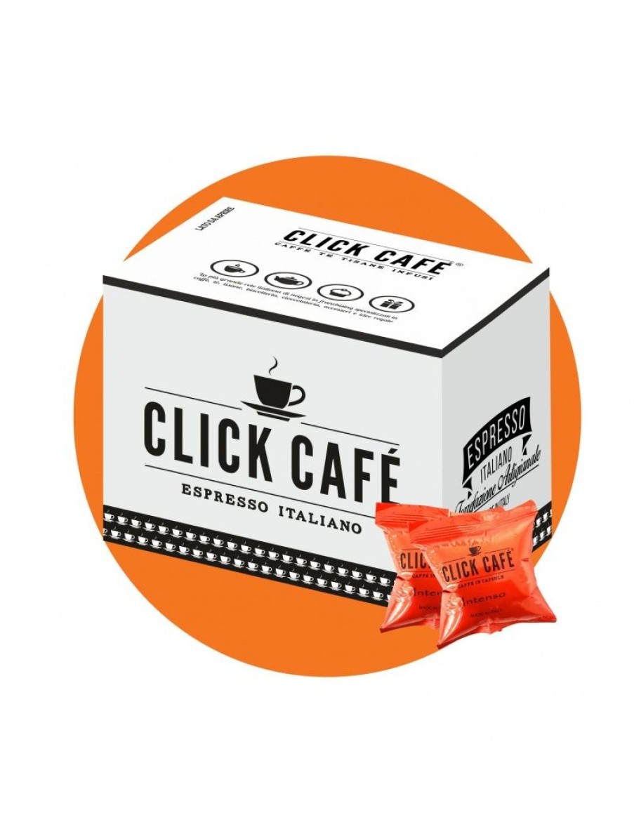 Click Cafe Capsule Compatibili Lavazza* Blue | 75 Capsule Lavazza Blue Miscela Intenso