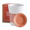 Click Cafe Tazzine Da Caffe E Tazze Mug | Tazza Kahla Arancio In Porcellana + Coperchio 0.35L