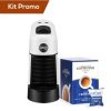 Click Cafe Macchinette Per Caffe In Capsule | Macchina Da Caffe Nespresso Modello Pinta Colore Bianco + 30 Capsule Cremoso