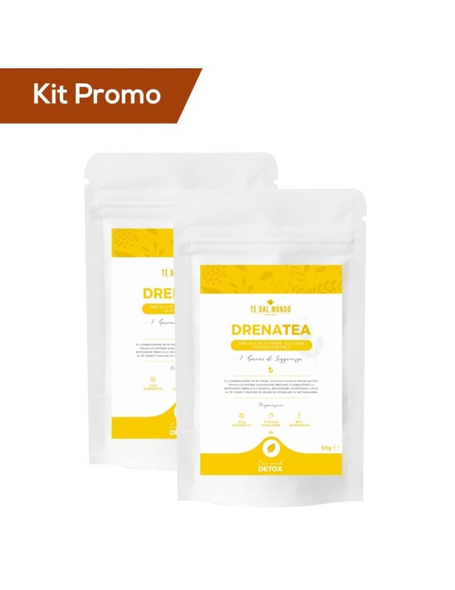 Click Cafe Linea Infusi Detox | Box 2 Doypack Tisana Detox Drenante