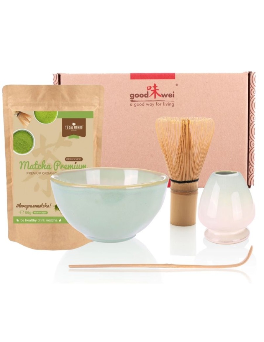 Click Cafe Te Matcha E Accessori | Kit Per Preparazione Matcha Hasunomi