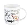 Click Cafe Tazzine Da Caffe E Tazze Mug | Mug Buongiorno Mappa Per Latua Anima 350Ml Bon China