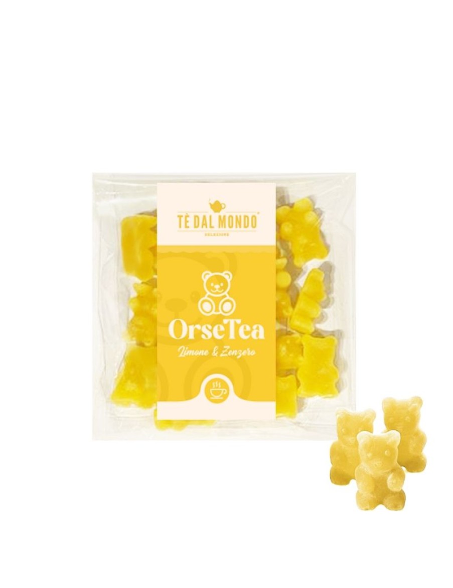 Click Cafe Tea Bears | Tea Bears Orsetti Del Te "Limone & Zenzero" 20 Pz