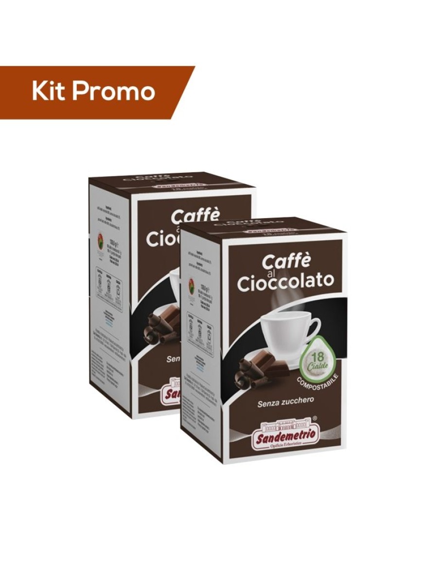 Click Cafe Cialde Caffe | Box 36 Cialde Caffe Al Cioccolato Sandemetrio