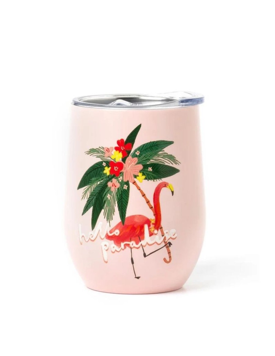 Click Cafe Borracce&Tazze Termiche E Accessori | Bicchiere Termico Legami Flamingo 325 Ml 6H Hot - 12H Cold